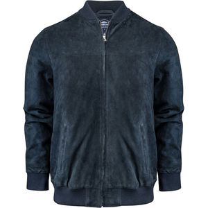 James Harvest Sportswear - Heritage Vest - Suède Geitenleder - Bomberstijl