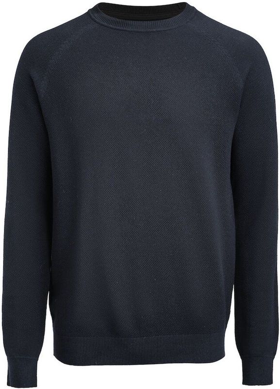 James Harvest - Ashland Casual - Gebreide Sweater - Marine