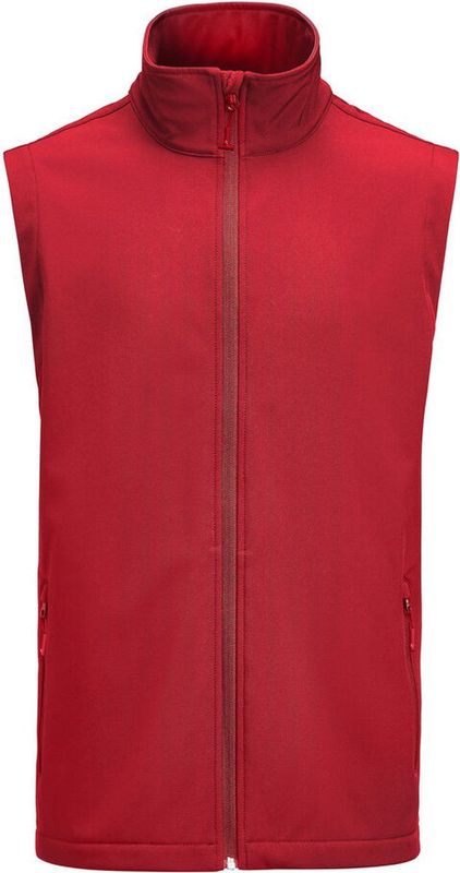 James Harvest - Valley Vest - Bodywarmer - Rood - Gecertificeerd Gerecycled Polyester