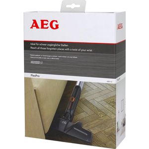 AEG AZE112 FlexPro zuigmond voor harde vloeren, voor stofzuiger met 36 mm ovale buis, UltraOne, UltraSilencer, UOgreen, USgreen, UFgreen, VX8-, VX8-2-, VX9-öko, VX9-2-, LX8-, LX8-2-, LX9, zwart