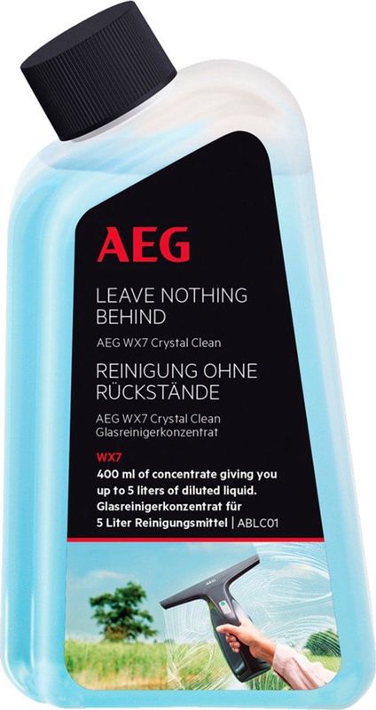 AEG - WX7 Crystal Clean - Geconcentreerde Glasreiniger - 400 ml