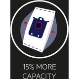 AEG - GR201SM - Stofzuigerzakken - 12 Stuks - S-bag Classic Long Performance