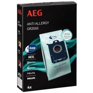 AEG stofzuigerzakken s-bag Anti Allergy 4 stuks GR206s