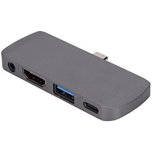 USB C Dock, Docking Station Snel opladen 4K HD voor Mate 20 voor V30 voor IOS Tablet Pro 2018
