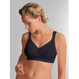 Swegmark - Stars - Bralette - Zwart - Kant - Extra Padding