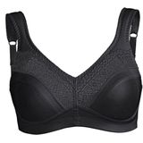 Swegmark - Stars - Bralette - Zwart - Kant - Extra Padding