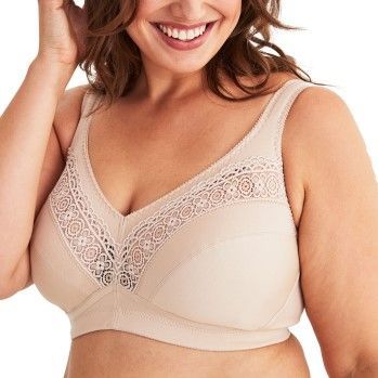 Swegmark - Stars - Bralette - Zwart - Kant - Extra Padding