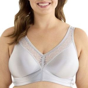 Swegmark - Niet-voorgevormde Bh - Lichtgrijs - Zonder Beugel