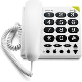 Doro PhoneEasy 311c - Huistelefoon Wit