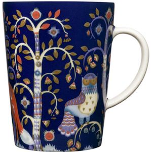 Iittala - Taika - Koffiekop - Blauw - 400 ml - Hoogwaardig Materiaal