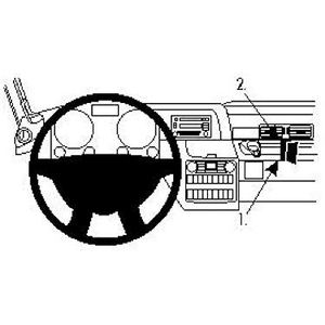 Brodit 213457 ProClip voor MAN TGS en TGX 08-17/TGL 15-17 zwart