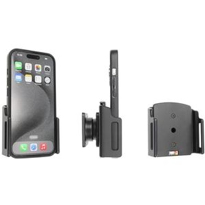 Brodit Support d'appareil 711376, fabriqué en Suède, pour smartphones, Apple iPhone 15, iPhone 15 Pro