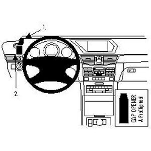 Brodit 804332 ProClip houder, zwart
