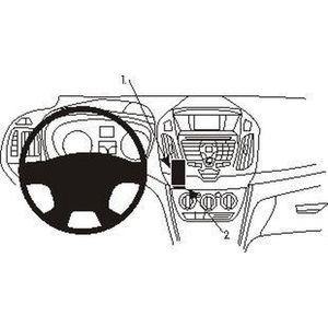 Brodit ProClip Houder Ford Transit Connect 2014-2018 - Center Mount