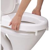 Toiletverhoger etac hi-loo afneembaar met deksel 10 cm wit (draagvermogen tot 150 kg)