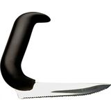 Comforthulpmiddelen - Gehoekte messen - Zilver - Zwart