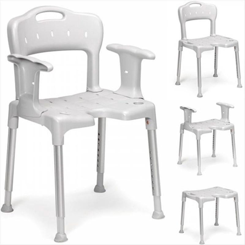 Swift douchestoel - grijs - Etac