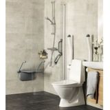 Toiletarmsteun etac rex opklapbaar 85 cm wit