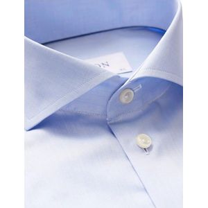 Eton - Overhemd - Lichtblauw - Katoen - Super Slim Cut-away