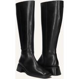 Vagabond - Blanca - Hoge Laarzen - Zwart - Leer - Rubber Zool
