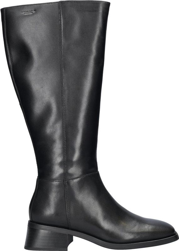 Vagabond - Blanca - Hoge Laarzen - Zwart - Leer - Rubber Zool