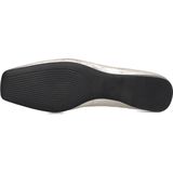 Ballerina - Effen - Leer - Blokhak - Riemsluiting