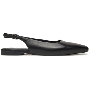 Vagabond Shoemakers - Delia - Ballerina's - Zwart - Leer - Duurzaam