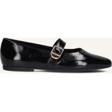 Vagabond Shoemakers - Ballerina's - Zwart - Lakleer - Met Gesp