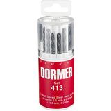 Dormer A191413 - HSS Hoge Snelheid Staal Jobber Boor Beetjes - Set van 13