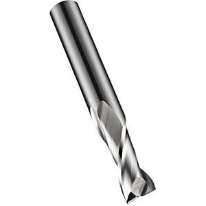 Dormer S902 Carbide 2 Fluit Slot Boor/Frees met Heldere Afwerking, DIN 6535HA Schacht, Diverse Maten