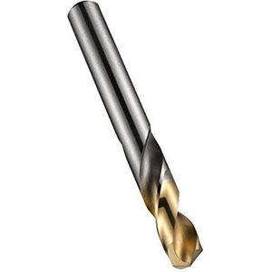 Korte boor HSS DIN1897N 7,4mm 135G type N 2,5xD A0227.4 TiN Tip Dormer