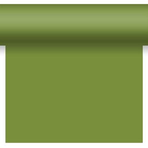 Duni 3-in-1 tafelaankleding op rol Leaf groen 40 x 480 cm