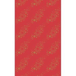 Duni - Holiday Star - Tafelkleed - Rood - 220 x 138 cm