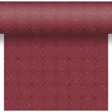 Duni - Gilded Bauble - Tafelaankleding - Bordeaux - 40 x 480 cm