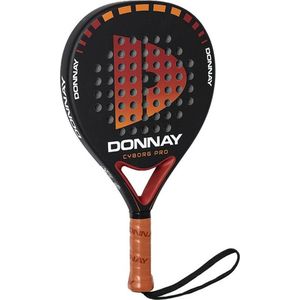 Donnay Cyborg Pro 18K Pitch Black Padelracket-padel-racket