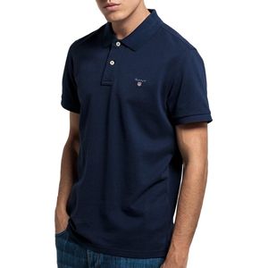 Gant - Polo Basic Navy - Regular-fit - Heren Poloshirt