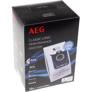 S-bag Classic Long - Stofzuigerzakken - Synthetisch - Verpakking met 12 Stuks