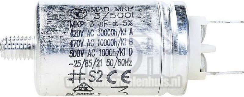 Condensator - Vaatwasser - Onderdeel - Geschikt voor diverse modellen