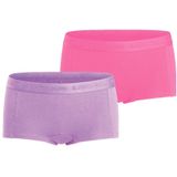 Björn Borg - Meisjes Minishorts - 2-Pack - Roze - Paars - Katoen
