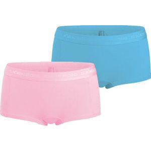 Björn Borg - Meisjes Minishorts - Lichtroze - 2-Pack - Zacht Katoen