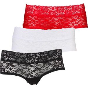 Björn Borg - Hotpants - Solid - 3-Pack - 98% Polyamide 2% Elastaan
