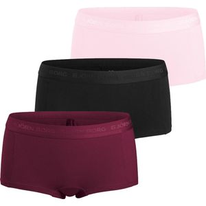 Björn Borg - Minishorts - Meisjes - 3-Pack - Zwart - Katoen-Elastaan