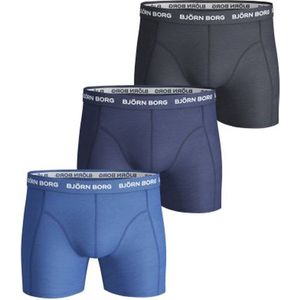 Bjorn Borg Boxers 3Pack Uni Blauw