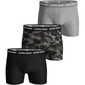 Bjorn Borg - Boxershorts - 3-pack - Zwart - Katoen