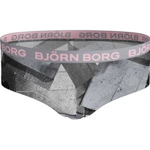Björn Borg - Meisjes Hipster - Asphalt - 95% Katoen 5% Elastaan