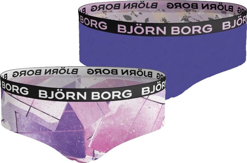 Björn Borg - Hipster - Paars - 2-Pack - Zacht Katoen