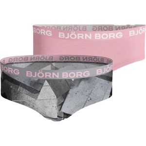 Björn Borg - Hipster - Roze en Grijs - 2-Pack - Zacht Katoen