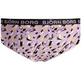 Bjorn Borg - Björn Borg Hipster 2-pack - Zacht Katoen - Paarse & Grafische Prints