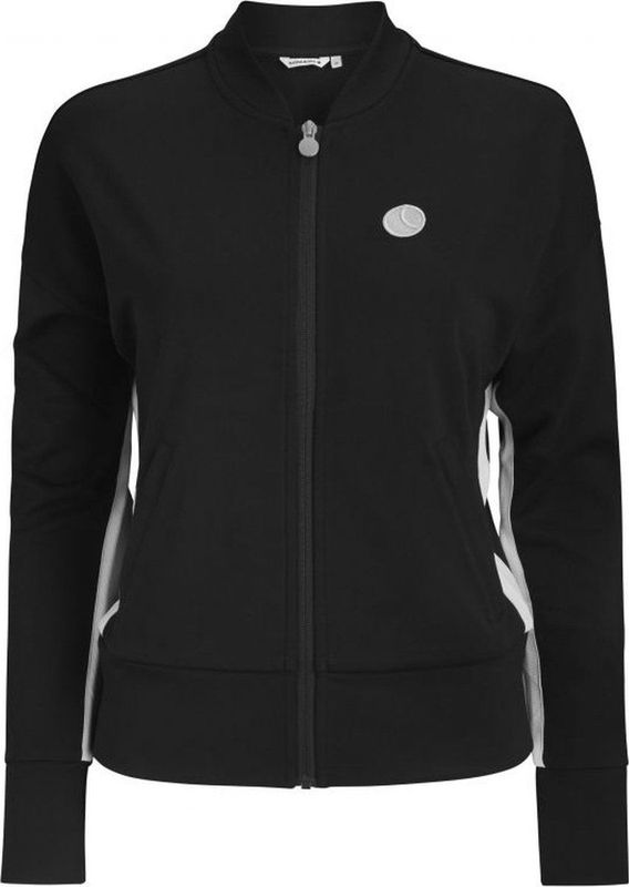 Björn Borg - Dames Training Jacket Signature 81 - Zwart - Viscose/Polyester/Elastaan
