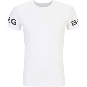 Borg - T-Shirt - Zwart - Gerecycled Polyester - Regular-Fit